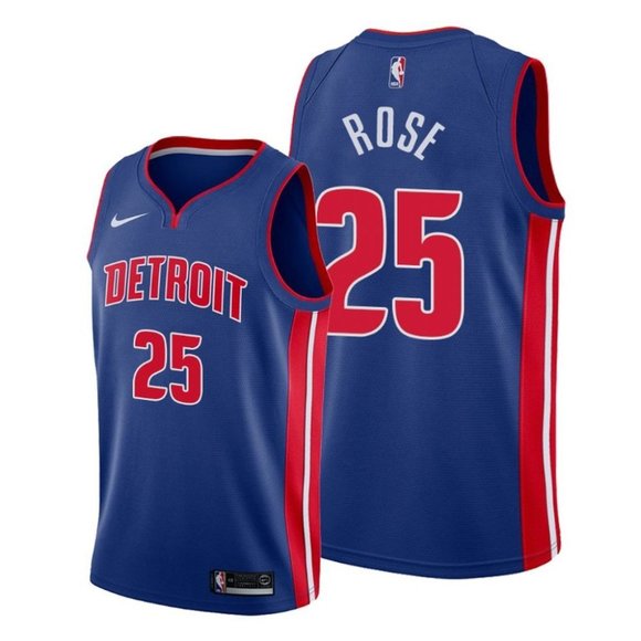 derrick rose detroit jersey